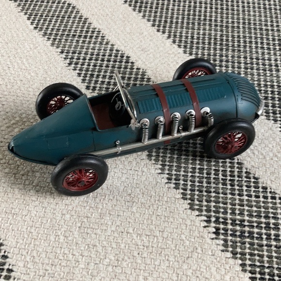 Other - Blue Vintage Style Model Car Figurine